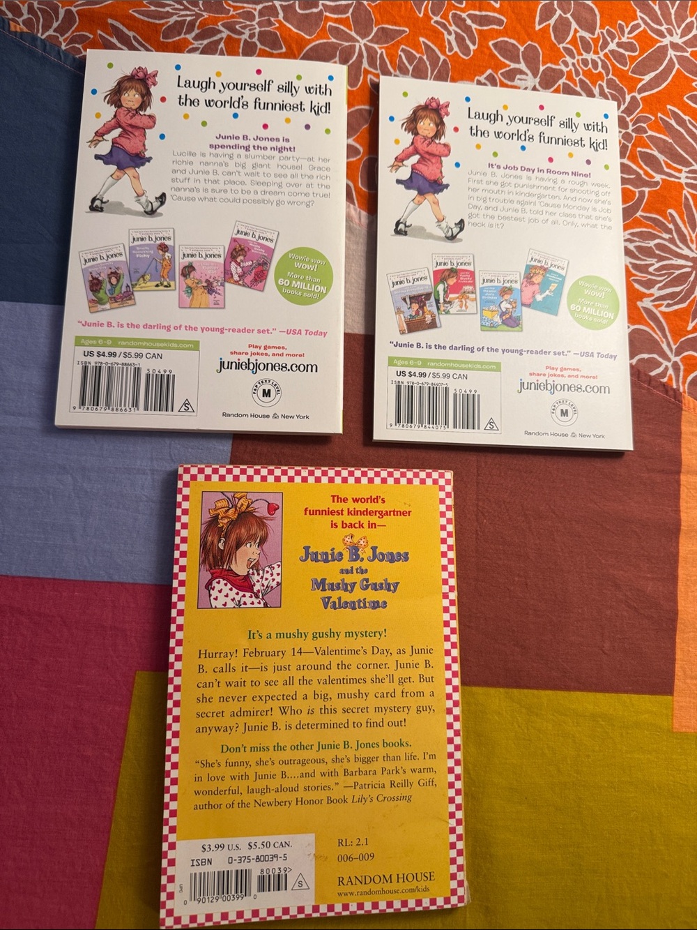 JUNIE B Jones book lot of 3 - Picture 7 of 13